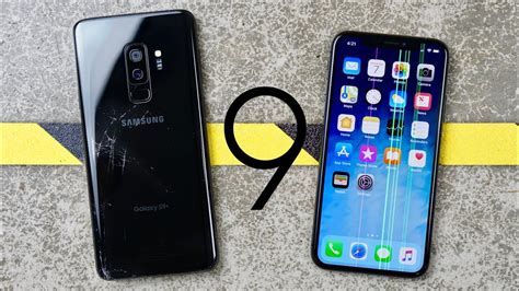 s9 1000 ft drop test|iPhone X vs. Galaxy S9 Drop Test: Which Flagship Is .